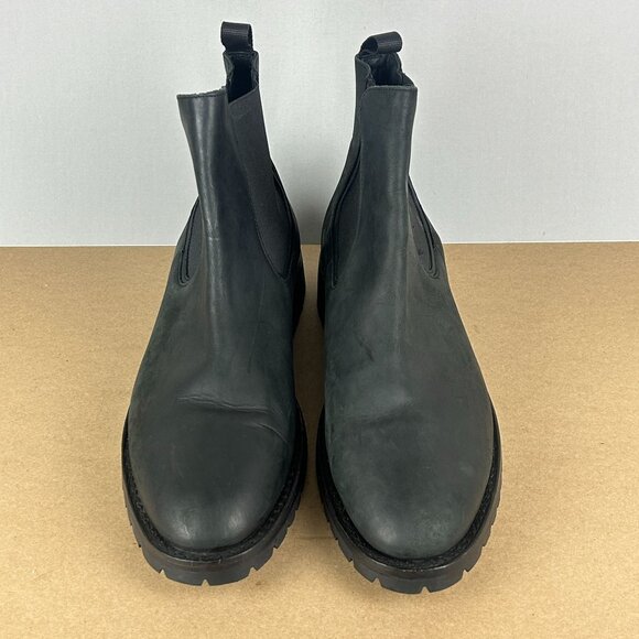 Thursday Boot Co Legend Leather Chukka Boots Mens 15 Black Pull On - Picture 2 of 12